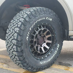 Jantes tout-terrain 17x8.5 ET0 6x139.7 Flow Formed compatibles avec Toyota Prado J120 J150 4Runner Tacoma FJ Cruiser Hilux, finition noir mat - Product Image 4