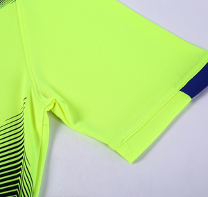 Kit da <span class=keywords><strong>Calcio</strong></span> in Jersey 100% Poliestere per Sublimazione, <span class=keywords><strong>Set</strong></span> Personalizzato Traspirante da Uomo con Logo - Product Image 3