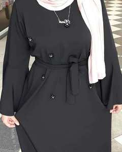 Personalizado negro nida bordado irani kaftan abaya dubai abaya - Product Image 2