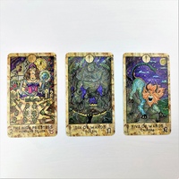 Grosir kartu permainan kartu Tarot khusus desain asli kartu Tarot untuk pasokan langsung produsen hiburan