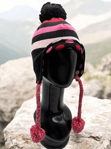 Gorro de Invierno Casual para Mujer LANDBAS, 56-58CM, 100% Acrílico, Diseño Jacquard, Tejido para Esquí, con Logotipo Personalizado - Product Image 4