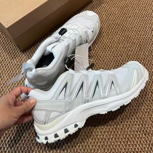 รองเท้าเดินป่ากลางแจ้งแบบ unisex ระบายอากาศได้ดี ผ้าตาข่าย ผูกเชือกเร็ว รองเท้าวิ่งเทรล รองรับแรงกระแทก รองเท้ากีฬาอเนกประสงค์ลำลอง - Product Image 5