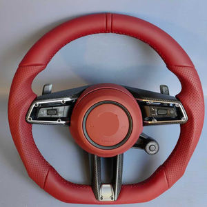 Porsche Panamera Cayenne <span class=keywords><strong>Macan</strong></span> 718 Cayman Taycan 918 911 Boxster Carrera 981 958 957 Volante de coche en cuero - Product Image 2