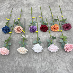 ดอกกุหลาบเดี่ยวขายดีสำหรับวันวาเลนไทน์ มีหลายสี ช่อดอกไม้เจ้าสาวสุดหรู ช่อดอกไม้เจ้าสาว - Product Image 4