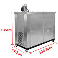 Nouvelle machine à glaces/popsicles Ataforma de style brésilien à 6 moules, pour la préparation de bâtonnets glacés aux fruits et au lait en 10 minutes, 110V/220V