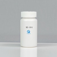120ml HDPE voedingsmiddelenfles met 38mm hals voor poeder, gedroogd fruit, vitaminen en automatische afvulling, aangepast logo