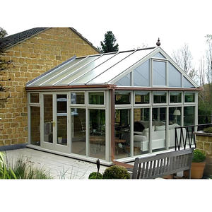 Véranda en aluminium et verre à faire soi-même, <span class=keywords><strong>solarium</strong></span>, patio, enclos, jardin d'hiver, appartement, parc, porte battante personnalisée, écran solaire - Product Image 1