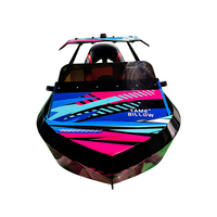 2025 bateau de karting à grande vitesse 30kw bateau à réaction électrique beau jet kart pour le surf