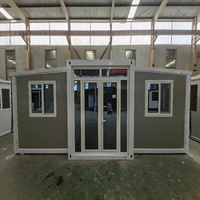 Maison modulaire extensible en conteneur, maisons préfabriquées miniatures, maisons modulaires, maisons préfabriquées pliables en Chine