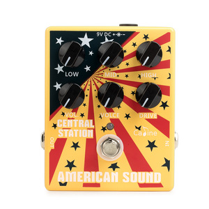 Pédale <span class=keywords><strong>d</strong></span>'effet de guitare Caline CP-55 American Sound Overdrive, simulation <span class=keywords><strong>d</strong></span>'amplificateur 57 Deluxe AMP Pedal Effect - Product Image 1
