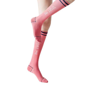 Chaussettes de performance Bilu à maintien long, contrôle de l'humidité, design libre, service ODM disponible, blanc, noir, rose - Product Image 2