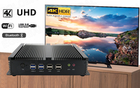 Mini pc industriel robuste Intel, carte SIM double lan, processeur Intel c-sheron 2955U, 4G, économique