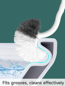 Escova Sanitária Realida com Bolhas de Limpeza, Descartável na Sanita, para Limpeza Profunda de Sanitários, com Cerdas Curvas - Product Image 2