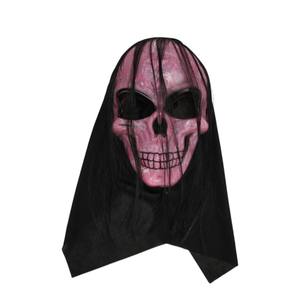 หน้ากากผีฮาโลวีนแบบเต็มหัวตกแต่งสยองขวัญน่ากลัวหน้ากากสวมหน้ากากสยองขวัญน่ากลัวน่ากลัว - Product Image 3