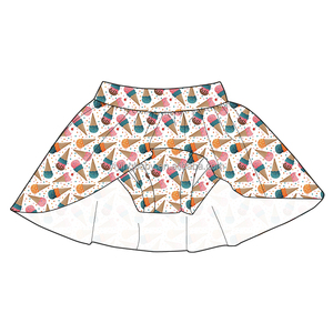 2025 chinois vente chaude grande taille respirant soie Mini jupe pour filles personnalisé bébé filles Shorts <span class=keywords><strong>Kilt</strong></span> - Product Image 6