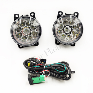 Feux antibrouillard pour <span class=keywords><strong>Ford</strong></span> <span class=keywords><strong>Focus</strong></span> <span class=keywords><strong>2</strong></span> MK2 2009 2010 2011, feux antibrouillard LED, phare, cache de feux antibrouillard, grille, enjoliveur, faisceau, interrupteur, kit - Product Image 2