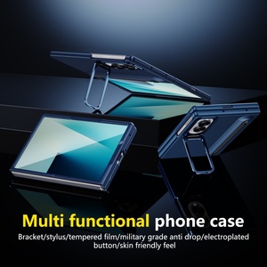 Funda de Teléfono Esmerilada de Moda para Samsung Z Fold 8 Ultra 7 6 5 4 3 con Soporte de Lente Oculto, Protector de Pantalla Frontal, Cubierta Antigolpes - Product Image 5