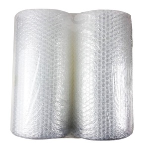 12 Inch 11yd*2 Pack Shipping Packaging Paper <strong>Bubble</strong> <strong>Wrap</strong> <strong>Roll</strong> with Fragile Label for Cushioning - Product Image 2