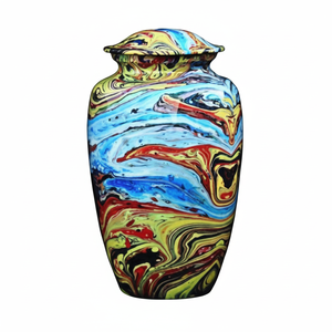 Urnas de estilo americano modernas hechas a mano, cenizas para adultos de alta calidad, urnas funerarias decorativas para hombres y mujeres - Product Image 1