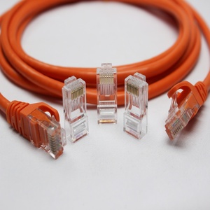 Fabrika fiyat Cat5e Cat6 Ethernet kablosu RJ45 konnektör yama kablosu ile <span class=keywords><strong>UTP</strong></span> FTP SFTP için - Product Image 3