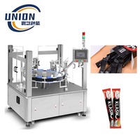 Machine de cartonnage verticale automatique pour boîtes à café en papier, pliage rotatif de boîtes, petite taille