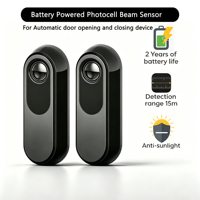 Fotocell Inframerah Pengaman Otomatis untuk Gerbang, Dioperasikan dengan Baterai, Nirkabel