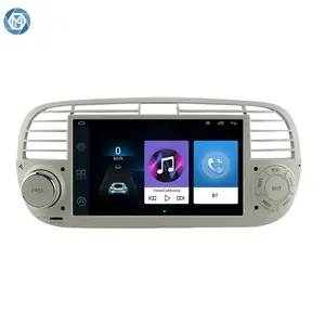 1 Din Autoradio Stereo GPS Navigations-Player Android Multipoint Touch Car Player Für Fiat 500