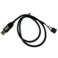 Cable USB a Serial Utech FTDI TTL-232R-3V3 de 3,3 V con Chip FTDI TTL-232R-3V3 para Usar con Cable USB a TTL UART, Chip FTDI