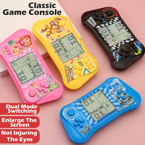 Console <span class=keywords><strong>de</strong></span> <span class=keywords><strong>jeu</strong></span> électronique portable éducative, <span class=keywords><strong>jeu</strong></span> <span class=keywords><strong>de</strong></span> puzzle classique amusant avec des jeux d'animaux virtuels, cadeau pour enfants - Product Image 6