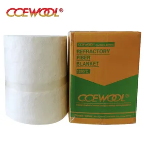 CCEWOOL-Manta de fibra cerámica 1260, aislamiento de 25MM con densidad de 96kg/m3