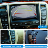 Kit d'interface décodeur multimédia sans fil Apple CarPlay Android Auto Crown Upgrade pour Toyota Crown 2006-2008