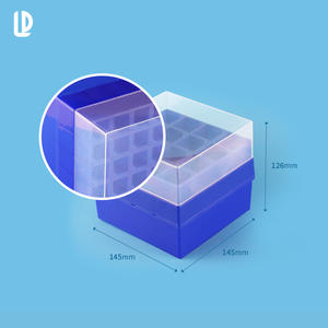 Caixa de Armazenamento para Tubos de Centrifugação de 16 Poços para Tubos de 50ml/15ml, Armazenamento em Congelador Criogênico, Caixa de Armazenamento de Amostras Biológicas - Product Image 2