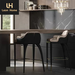 Silla alta giratoria, taburete de Bar moderno <span class=keywords><strong>barato</strong></span>, sillas de Bar, silla de Bar de lujo para mesa de Bar - Product Image 6