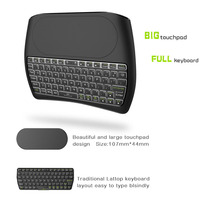 Mini Teclado Inalámbrico USB 2.4G con Panel Táctil, Control Remoto con Mouse Aéreo
