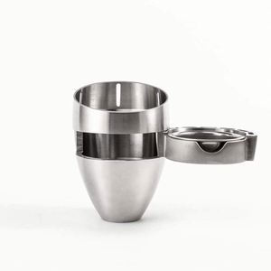 Juego de Cazoleta Ovalada para Narguile, Sistema Calentador de Tabaco para Shisha, Accesorios LOMINT, Bola de Masaje, Banco Grande de Acero Inoxidable - Product Image 1