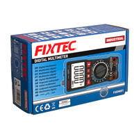 Multimètre numérique de qualité industrielle FIXTEC, arrêt automatique, tension AC/DC, courant, testeur de poche, compteur numérique