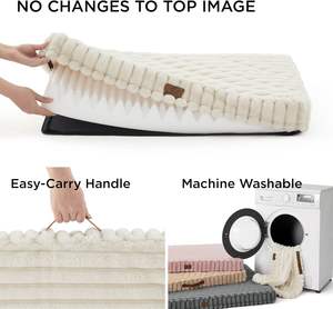 Cama ortopédica para perros Hovicaed para perros grandes, bonita caja de huevos impermeable, colchón de espuma para mascotas con funda extraíble, almohadilla para mascotas - Product Image 4