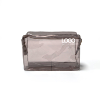 Emballage en plastique givré PVC personnalisé pochette à fermeture éclair maillot de bain bikini sacs à fermeture éclair réutilisables en vinyle imprimé
