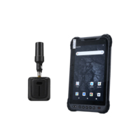 Contrôleur de terrain Android A&I TB80 avec module de positionnement haute précision, tablette GNSS robuste pour le travail de cartographie et d'arpentage SIG