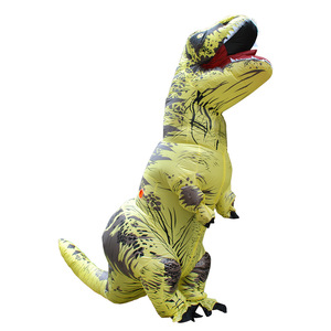 Thiế<span class=keywords><strong>t</strong></span> kế mới Unisex PVC <span class=keywords><strong>Inflatable</strong></span> Tyrannosaurus <span class=keywords><strong>Rex</strong></span> khủng long Halloween trang phục cho người lớn và trẻ em phổ biến cho bán - Product Image 4