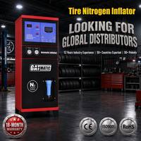 GATmatic GN-4000S Gonfleur automatique d'azote pour pneus, chargeur N2, gonflage rapide sous vide, pureté 97%, réservoir 50L, certifié CE