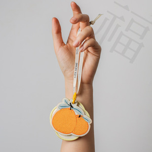 Colgante Aromatizante para Coche con Cinco Bendiciones, Lavanda, Forma Irregular Bordada, 90-120 Días de Duración, Para Ambientar y Regalar - Product Image 2