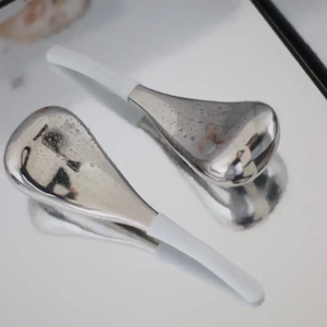 Vendita calda di bellezza cucchiaio di ghiaccio viso massaggiatore <span class=keywords><strong>occhio</strong></span> impacco freddo strumento cinese gesso disidratazione viso strumento - Product Image 3