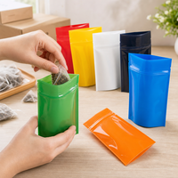 Kundenspezifisch Bedruckte Mehrfarbige Standbeutel Leere Mylar Regenbogen-Reißverschlussbeutel in Verschiedenen Farben für Verpackungen Großhandel