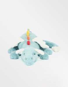Peluche in Cotone Biologico Jelly Cats, Drago del Cielo e Drago delle Nevi, Bambola Morbida Imbottita con PP, Cuscino Ponderato Morbido - Product Image 1