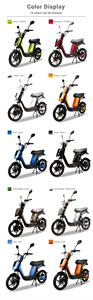 Scooter Eléctrico Ligero 2026 con Envío Rápido en la UE, Motocicleta Eléctrica <span class=keywords><strong>de</strong></span> 500W 48V 25km/h, EEC COC, Sin Licencia, para Desplazamientos Urbanos, 2 Años <span class=keywords><strong>de</strong></span> Garantía - Product Image 6