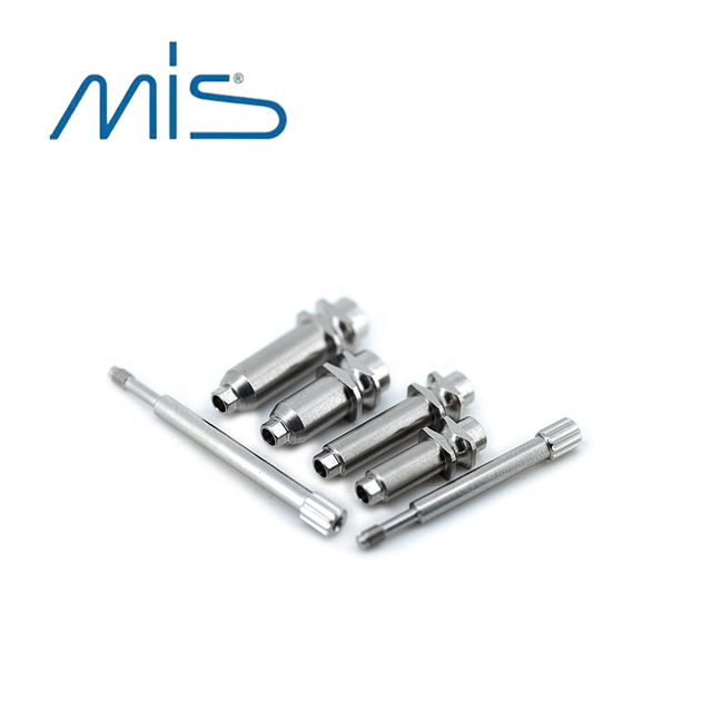 MIS Cementable/Healing Abutment Straight Angled OEM Implant Analog Impression Post Closure Cap China OEM