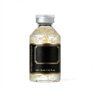 Ampoule liftante au collagène, peptide de soie et acide hyaluronique, sérum anti-âge raffermissant pour le visage, 30 ml, fabricant OEM, étiquette privée - Product Image 4