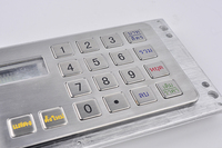 Clavier numérique de clavier en métal de résistance au vandalisme de fabricant chinois