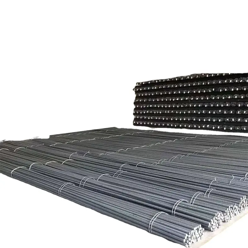 ASTM A615 Gr40 Gr60 고수율 강도 6mm 8mm 10mm 열간 압연 냉간 드로우 변형 철근 콘크리트 철근 철근 강철 Ro